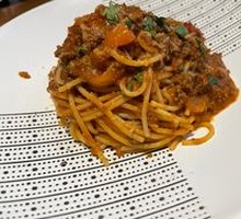 Cheese Meat Sauce Pasta