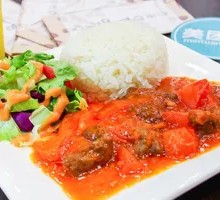 Tomato Beef Noodles
