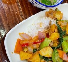 Beef and Potato Rice Bowl