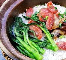 Braised Pork and Preserved Meat Bento Rice