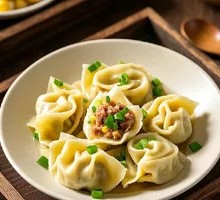 Corn and Pork Wonton