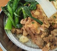 Steamed Spare Ribs with Fermented Black Beans Rice