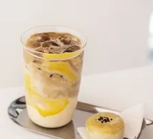 Salted Egg Yolk Caramel Latte