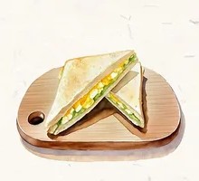 Egg Avocado Sandwich