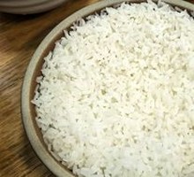 Steamed Rice in Small Bowls