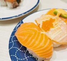 Salmon Sushi Platter with Three Styles