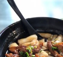 Pork Intestine and Beef Offal Stir-fry