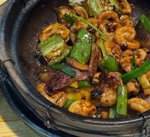 Stir-fried Blood Sausage