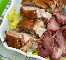 Roast Duck and Barbecue Pork Rice