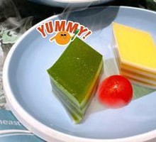 Pandan Coconut Layer Cake
