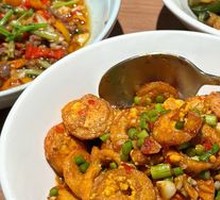 Pan-fried Quail Eggs