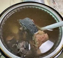 Ginseng and Chicken Bone Stewed Black Chicken Soup