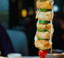 Grilled Shrimp and Vegetable Spring Rolls