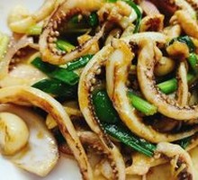 Stir-fried Squid Tendons with Sauce