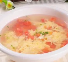 Tomato Egg Drop Soup