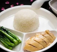 Steamed Chicken Leg Rice