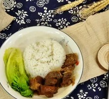 Beef Brisket Rice Bowl