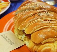 Crispy Pork Cutlet with Croissant