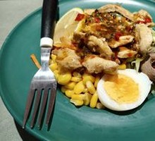 Low-Fat Chicken Thai Buckwheat Noodles