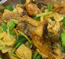 Braised Fish with Tofu Skin