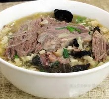 Lamb Soup with Flatbread