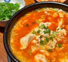 Angus Beef and Fresh Tofu Soup