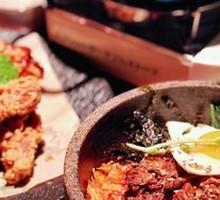 Sauce Beef and Potato Stone Pot Rice