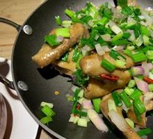 Scallion Baked Squab