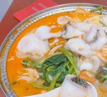 Kaili Fish Slices with Fresh Vegetables Hot Pot