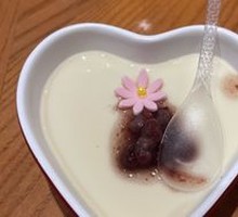Heart-shaped Tofu Pudding