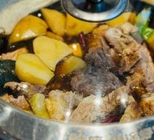 Special Pork Ribs and Flatbread Stew