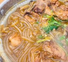 Chicken Stewed with Mushrooms