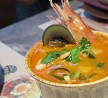 Tom Yum Seafood Soup