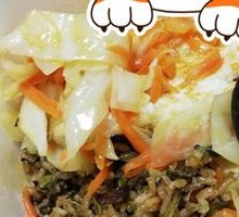 Fresh Bamboo Shoot and Pork Fried Rice
