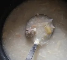 Century Egg and Pork Porridge