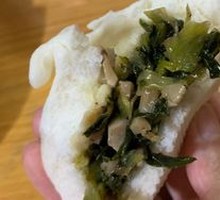 Bok Choy and Mushroom Dumplings