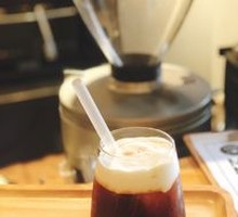 Rose Sea Salt Milk Foam Iced Coffee