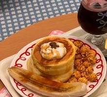 Caramel Popcorn Soufflé