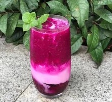 Raw Coconut Dragon Fruit Drink