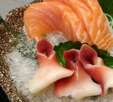 三文鱼拼北极贝