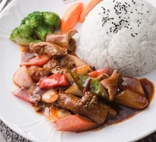 Red Wine Braised Beef Rice