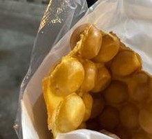 Salted Egg Yolk Egg Waffle