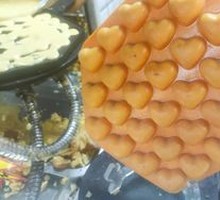 Heart-shaped Egg Waffle
