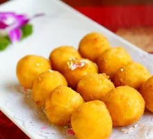 Taro Sweet Potato Balls