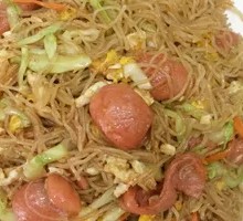 Ham and Egg Fried Noodles