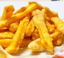 Glazed Sweet Potato Strips