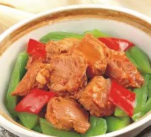 Stir-fried Bitter Melon with Pork Ribs