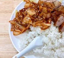 Roast Duck with Pig Ear