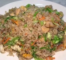 Salted Fish and Chicken Fried Rice