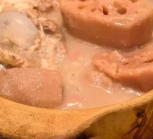 Fresh Pork Knuckle Simmered Lotus Root Soup